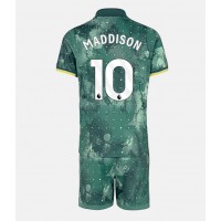 Echipament fotbal Tottenham Hotspur James Maddison #10 Tricou Treilea 2024-25 pentru copii maneca scurta (+ Pantaloni scurti)